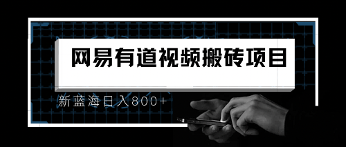 8月有道词典最新蓝海项目，视频搬运日入800+-知新学吧