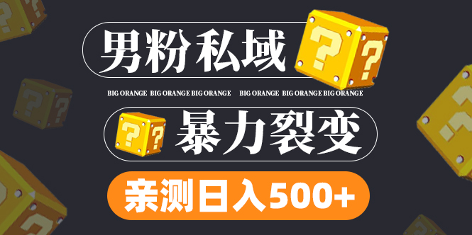 男粉项目，一个作品变现1000+，新渠道新玩法，一部手机实现月入过万-知新学吧